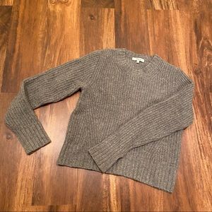Madewell Gray Merino Wool Sweater